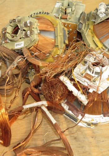 חוטי נחושת למחזור